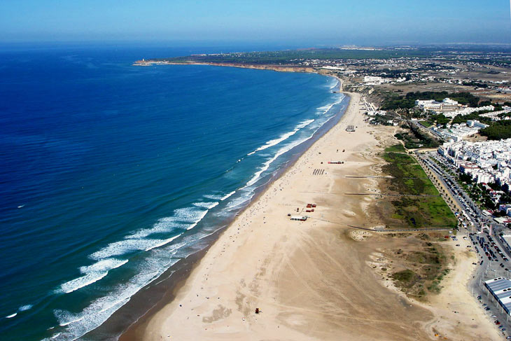 Playa de los Bateles: la playa urbana de Conil